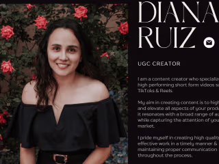 User Generated Content Portfolio