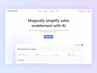 Flockjay - Webflow Development