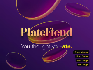 PlateFiend 💫 Branding + Packaging