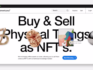 Americana Physical NFT Launch