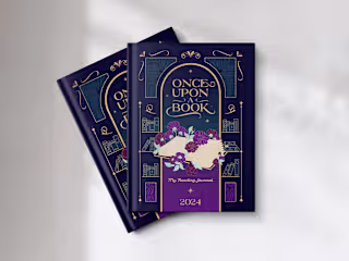 Once Upon a Book Reading Journal Design