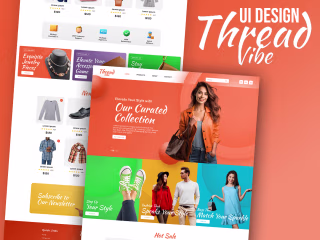 APPAREL WEBSITE UI DESIGN
