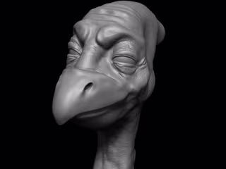 Bird Creature Model