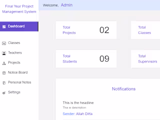 Final Year Project (FYP) Management System