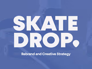 Skate Drop [ Logo, Creative Strategy, Social Media Marketing]