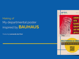 A Poster inspired by Bauhaus