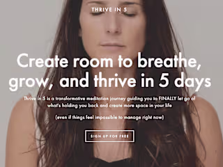 Social Media Email List Growth Strategy for Mindfulness Coach