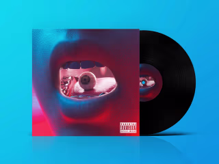 3D Album Cover Art
