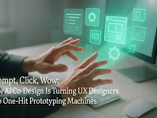Prompt, Click, Wow: How AI Co-Design Is Turning UX Designers into One-Hit Prototyping Machines