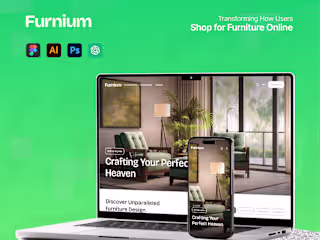 Furnium - Furniture eCommerce Store Ui Ux