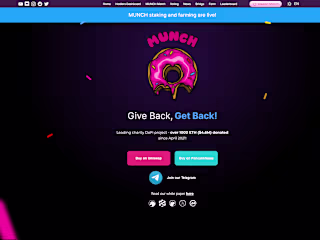MUNCH Project - Leading charity DeFi project