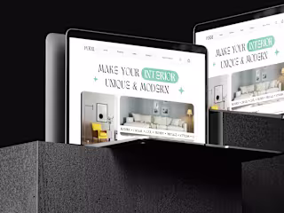 Furni : Landing Page Design
