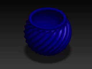 3D Model Of A Sequence Pot | SolidWorks