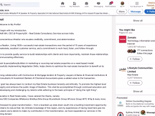 LinkedIn Profile - CEO, PropertyOK
