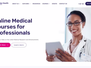 Website - CHF Medical Courses (Ongoing Project)