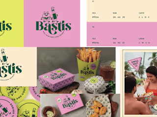 Designer, branding & packaging design for Bastis