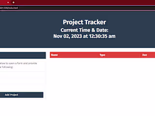 Project Tracker