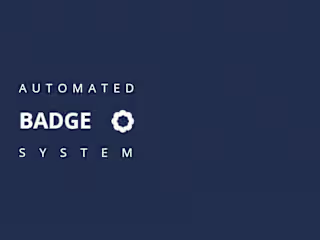 Automated badge system for B2B procurement