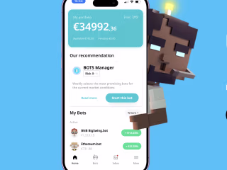 Bots Flutter iOS & Android app
