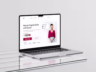 Edutech Landing Page Design