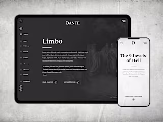 100 Days of Dante Branding and Web Design