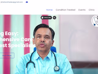 DrIndranilhalder.co.in : Treatment Clinic Website Development