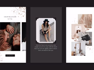 Collections Social media template for App Instories