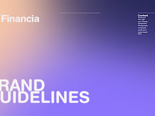 Financia Identity Design :: Behance