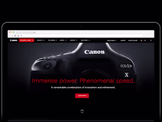 Canon Canada Website Revitalization