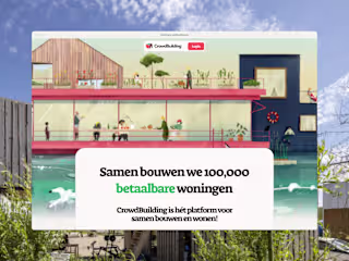 CrowdBuilding Campaign · Webflow Design & Development