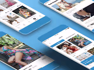 Fashion Retailer Loyalty App, Ux and UI design