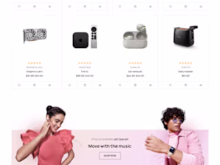 Electronics & Gadgets Ecommerce Store