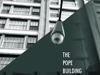 Illustrated Map and Brochure for the Pope Building