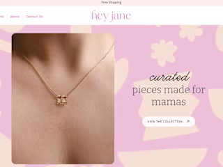 Hey Jane - E-commerce Shopify Design & Dev