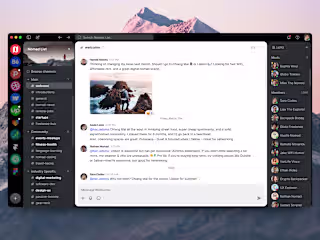 CommunityOS for macOS – Slack meets Discord