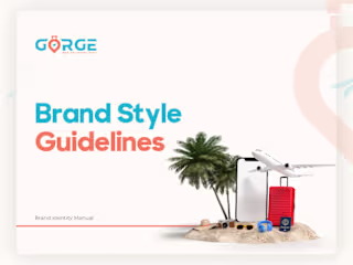 Gorge Travel Logo Brand Style Guidelines:: Behance