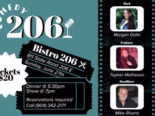 Social Media Copy for Comedy Show