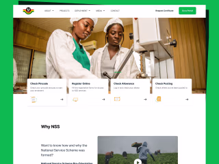 National Service Scheme Website