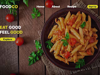 Foodco Landingpage