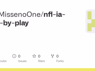 NFL ML Model Play-by-Play