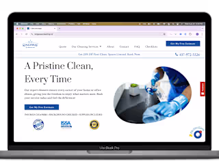 Innovative Web Design in  Saturated Market | Cleaning Company 