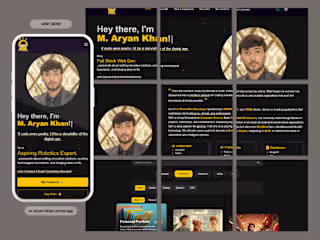 Personal Portfolio Website – Showcasing My Skills & Work