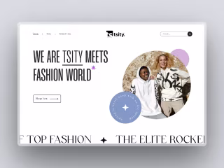 Tsity Responsive Website Design on Behance