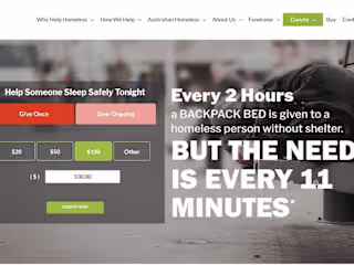 Backpack Bed | Web Development | Web Design | Logo Design 