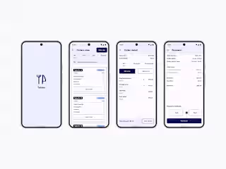 Mobile app for a POS system