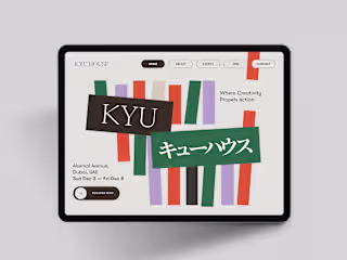 KYU House — Website