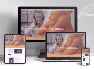 Optimist Squarespace website