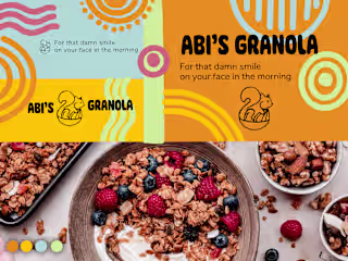 Full Branding for a Granola Company 