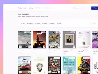 Media Diet: Your Personal Media Curator