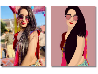 Digital Portrait illustrations